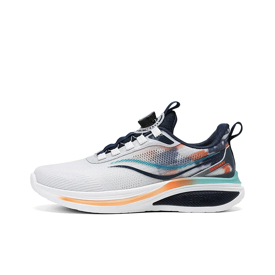 DEERWAY Cushioning Abrasion Resistant Lightweight Slip Resistant Low Top High Rebound Casual Running Shoes Men's