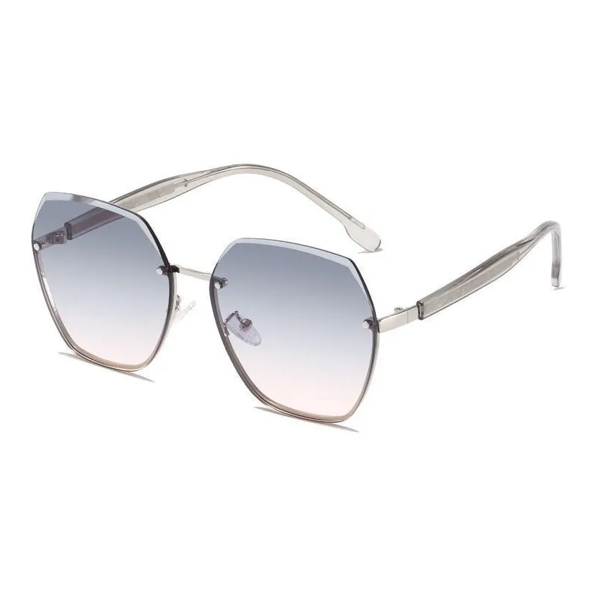 PRETTYALLUSION Нерегулярная форма Солнцезащитные очки Женские