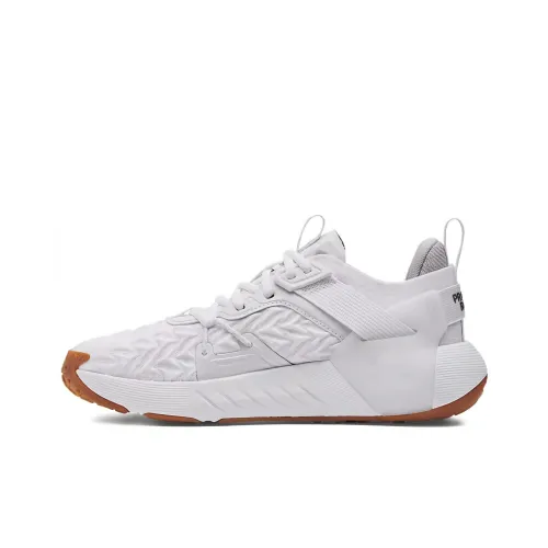 Under Armour Project Rock 6 Кроссовки для тренировок Низкие Белые Женские