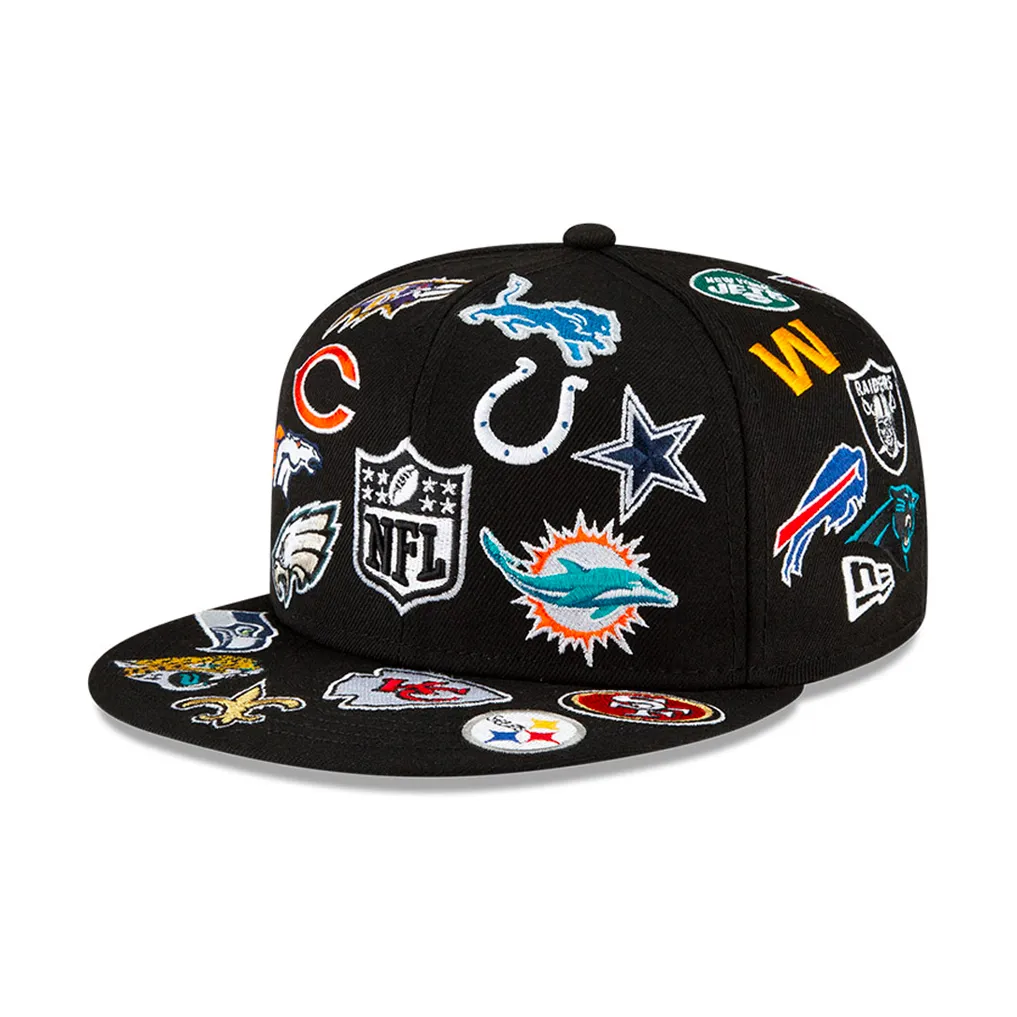 New Era Polyester Baseball Caps Unisex Black