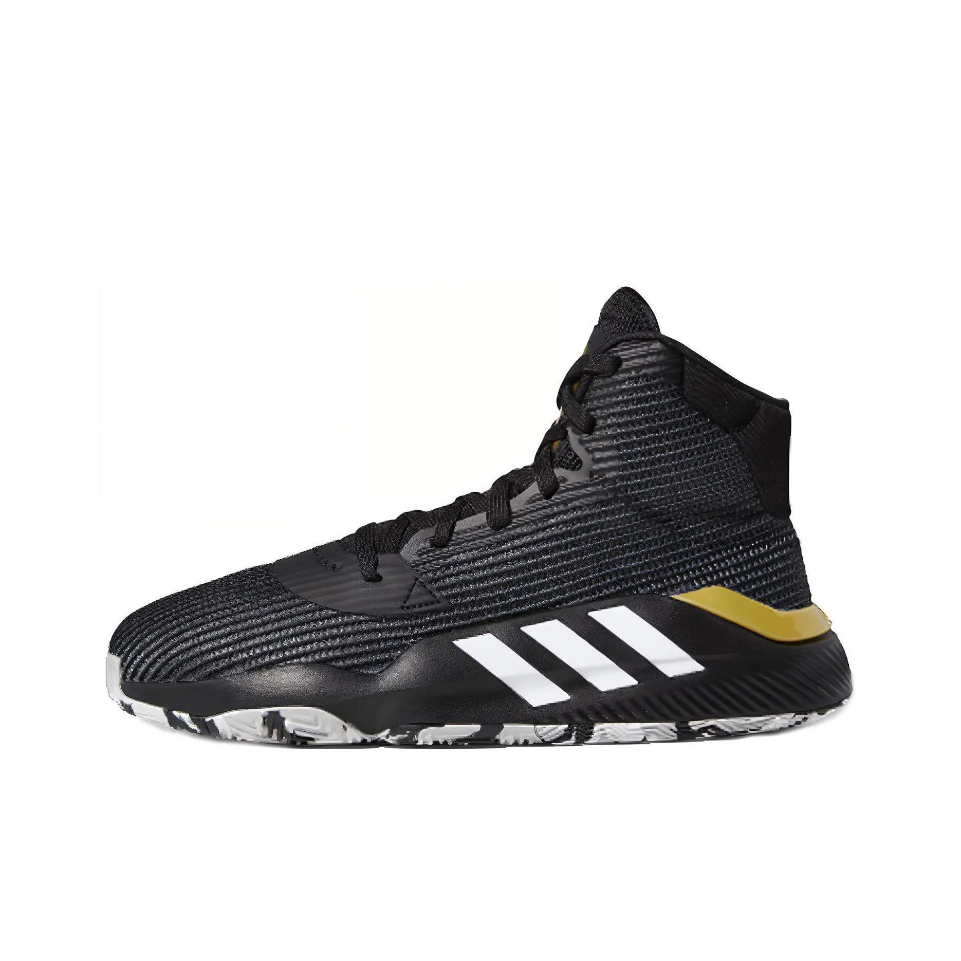 Adidas Pro Bounce Madness 2019 Basketball Shoes Men Mid Top Black