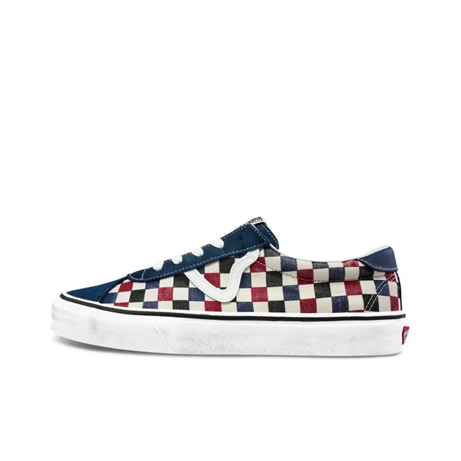 Vans Sport Blue Red Grid Unisex 'Blue Red'