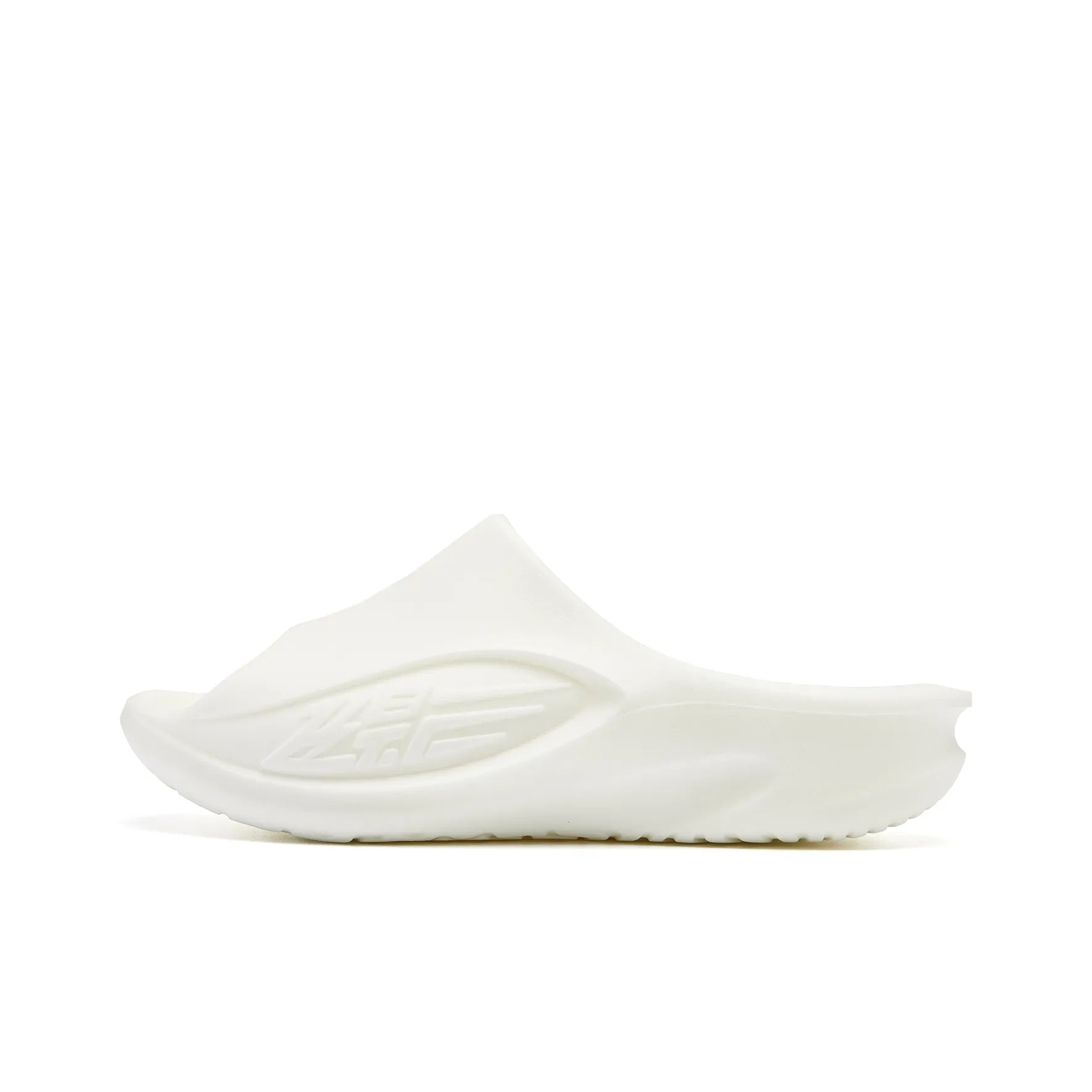QIAODAN Flying Shadow Slippers 3.0 Quiet Slip Resistant Abrasion Resistant Quick Dry Slide Slippers Men's Ivory