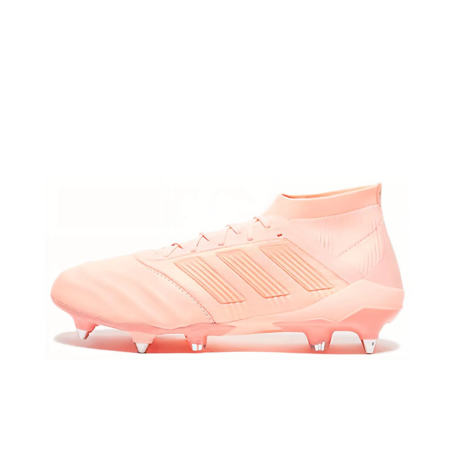 Adidas Predator 18,1 SG Мягкая трава противоскользящие устойчивые к истиранию футбольные бутсы мужские розовые
