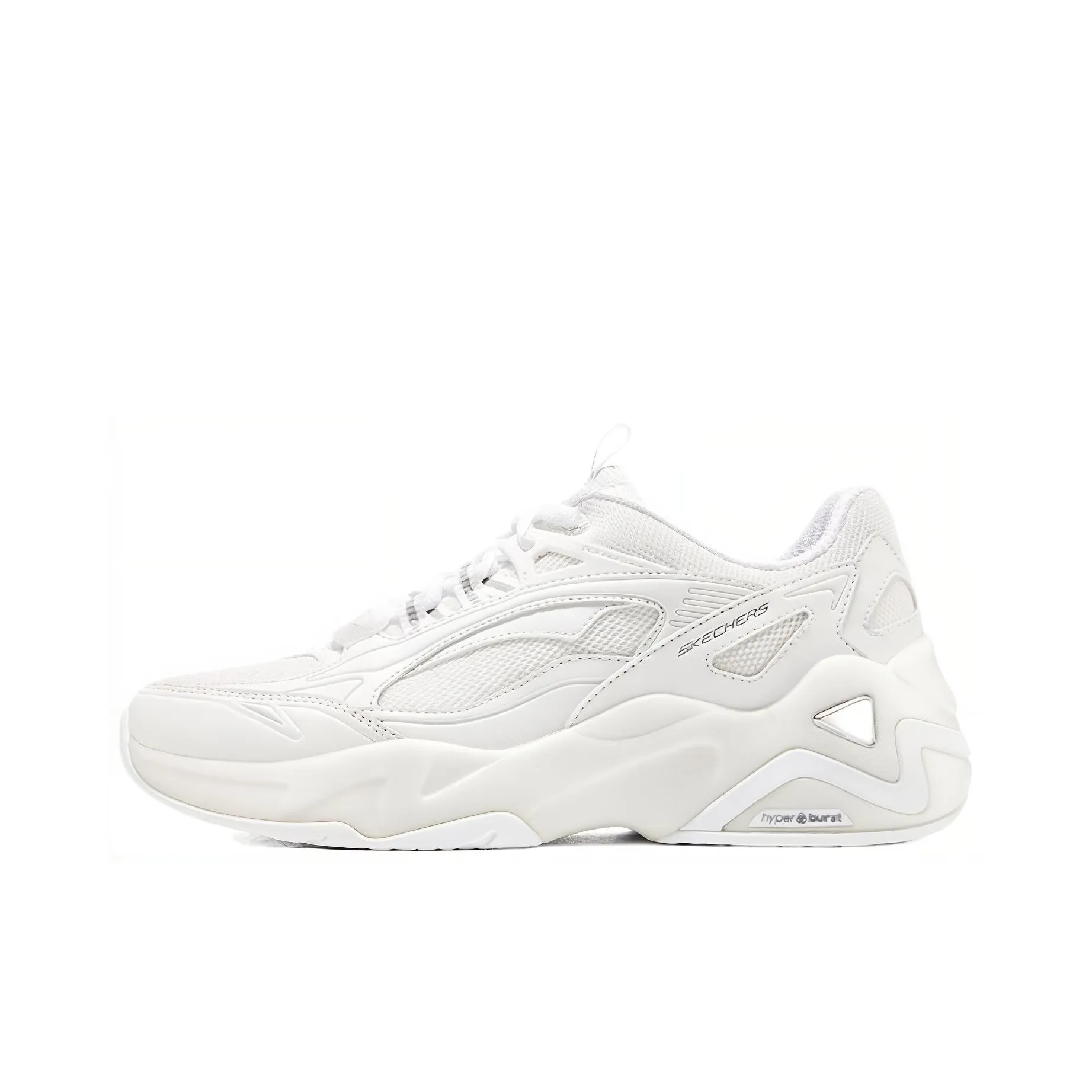 Skechers D'LITES Hyper Burst 'All White' Women's