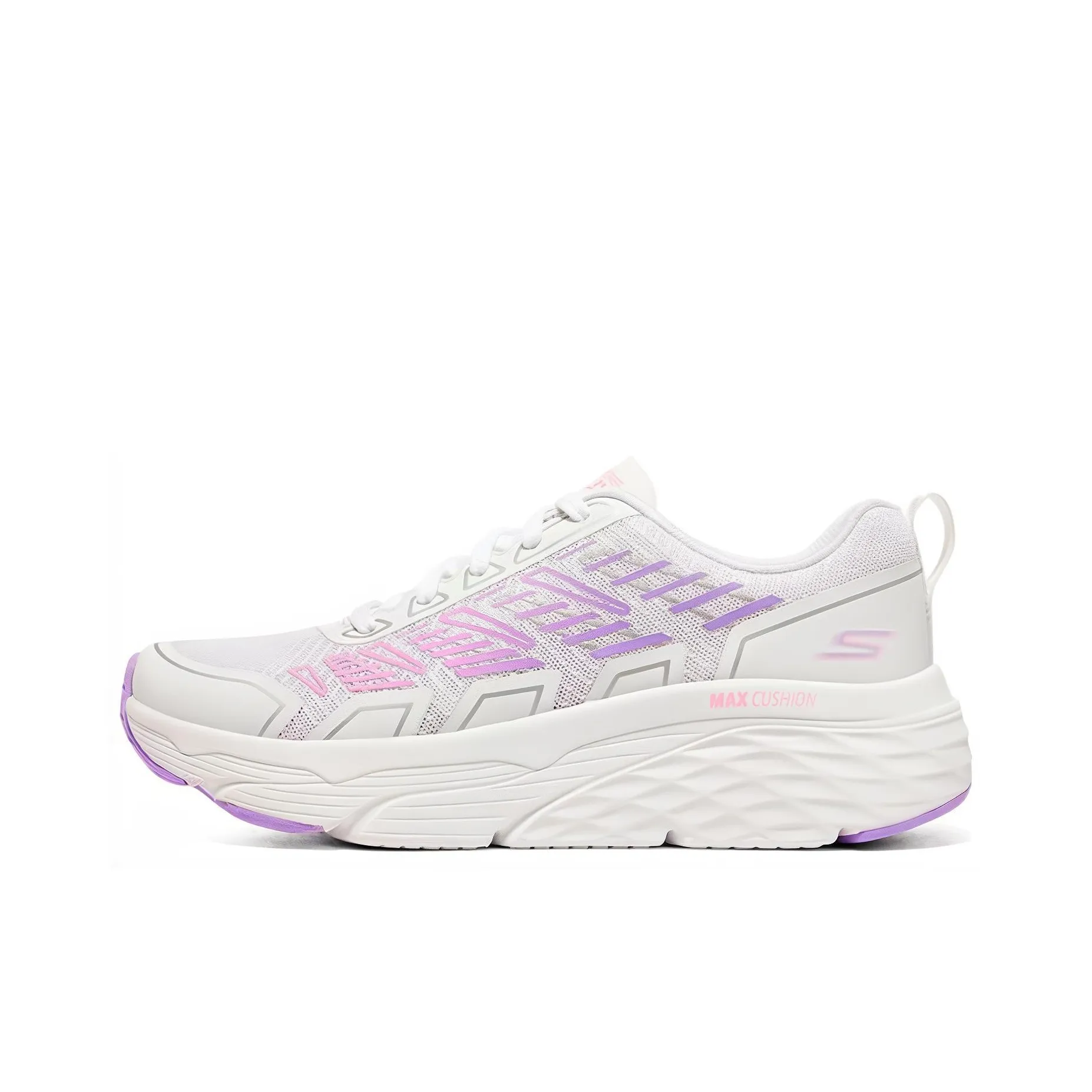 Skechers Max Cushioning Elite 'White Purple' Women's