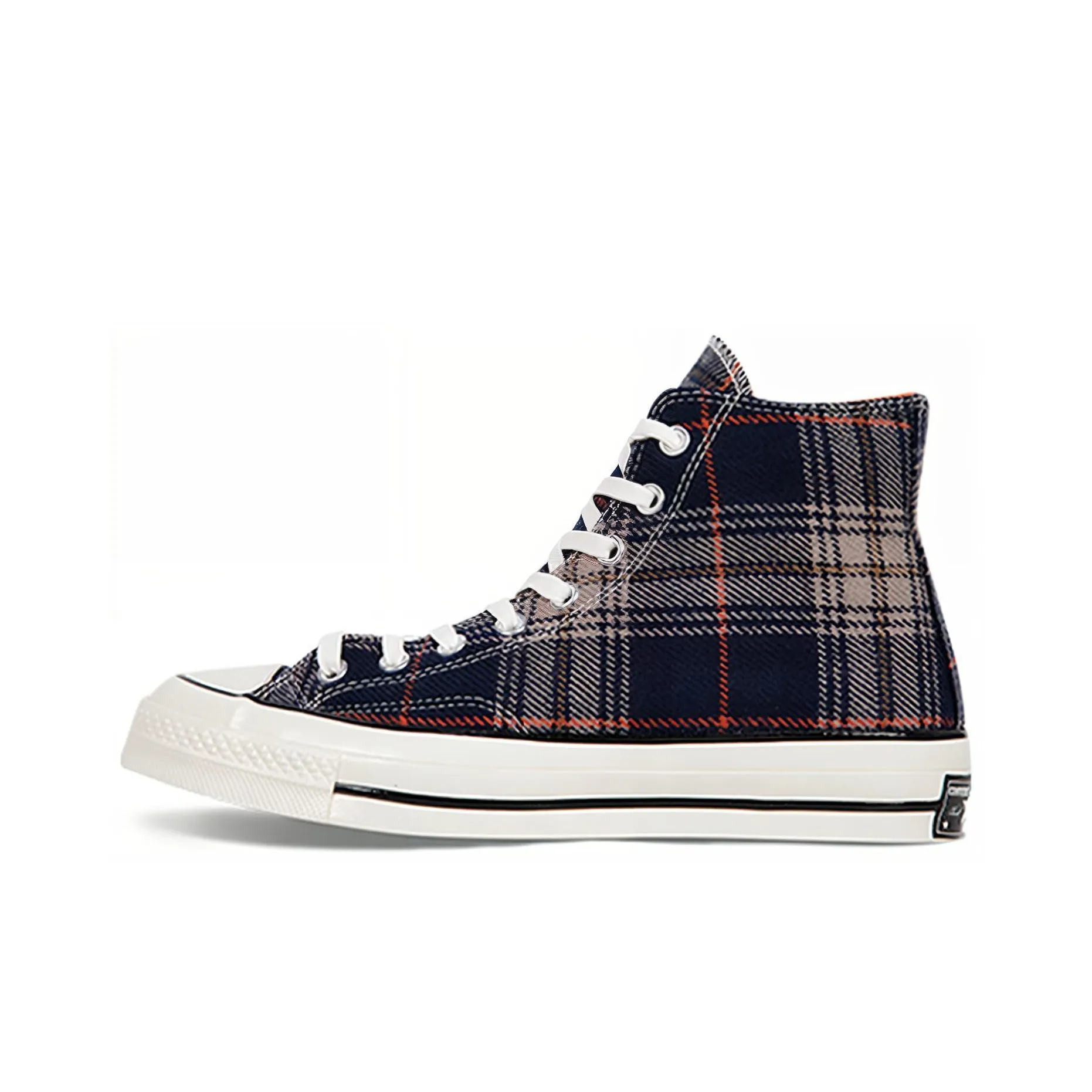 Converse Chuck Taylor All Star 70 Hi Plaid Pack Navy
