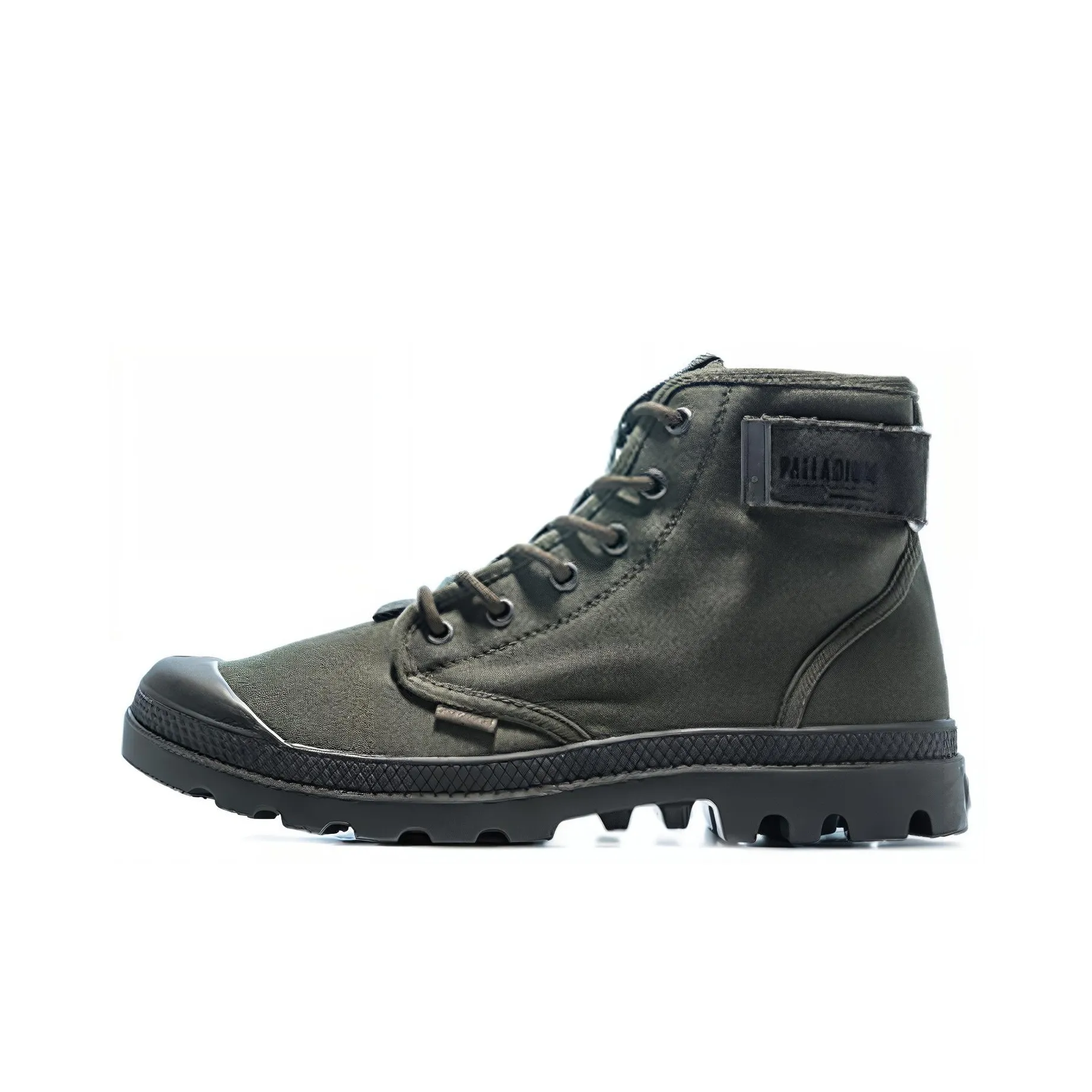 Palladium Pampa Строп-резистентная юбка устойчивая к истиранию с амортизаторами высокий топ кеды мужской армейский зеленый