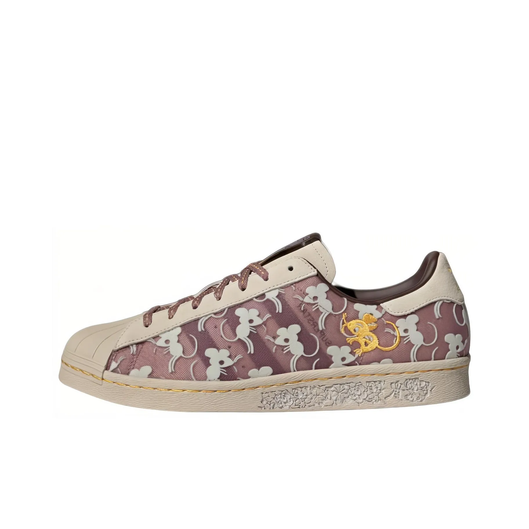 Adidas Originals Superstar 80s X Han Meilin 'Gray Brown'