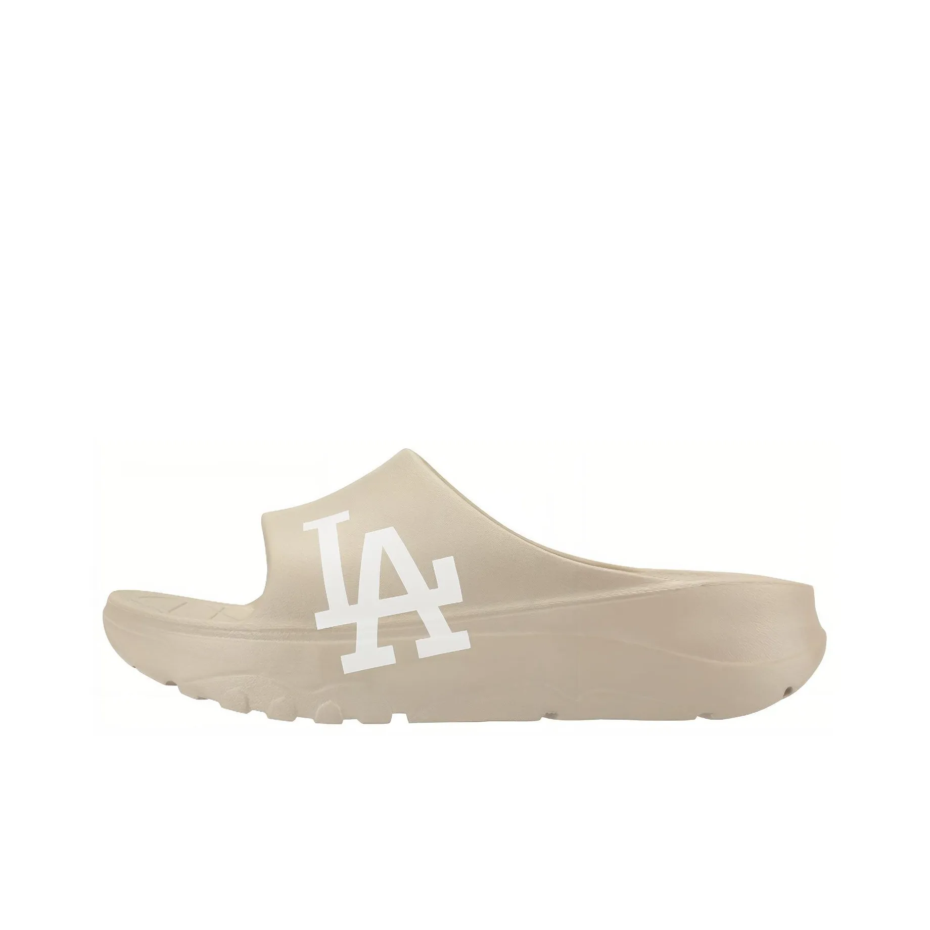 MLB Slipper Rubber Sole Slip Resistant Slide Slippers Unisex Khaki
