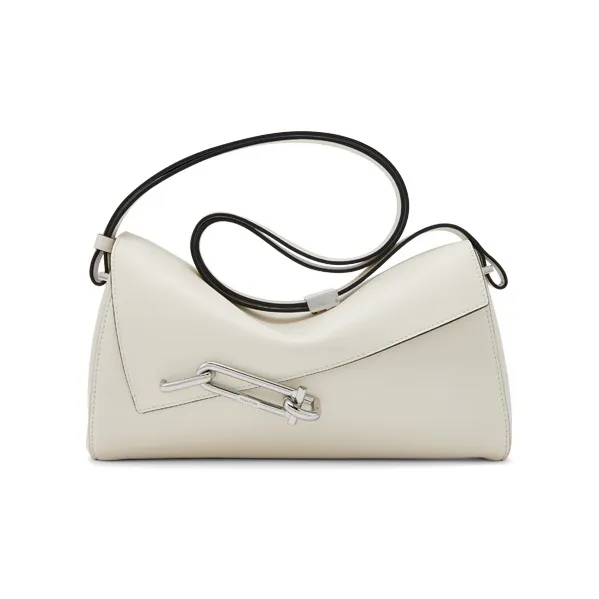 TAD FAB Мягкая Корова Кожа Плечевая Сумка Унисекс Черный Белый Фиолетовый Серый Красный