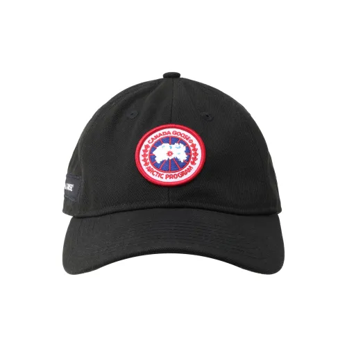Canada Goose Бейсболка из хлопка, черная, для мужчин