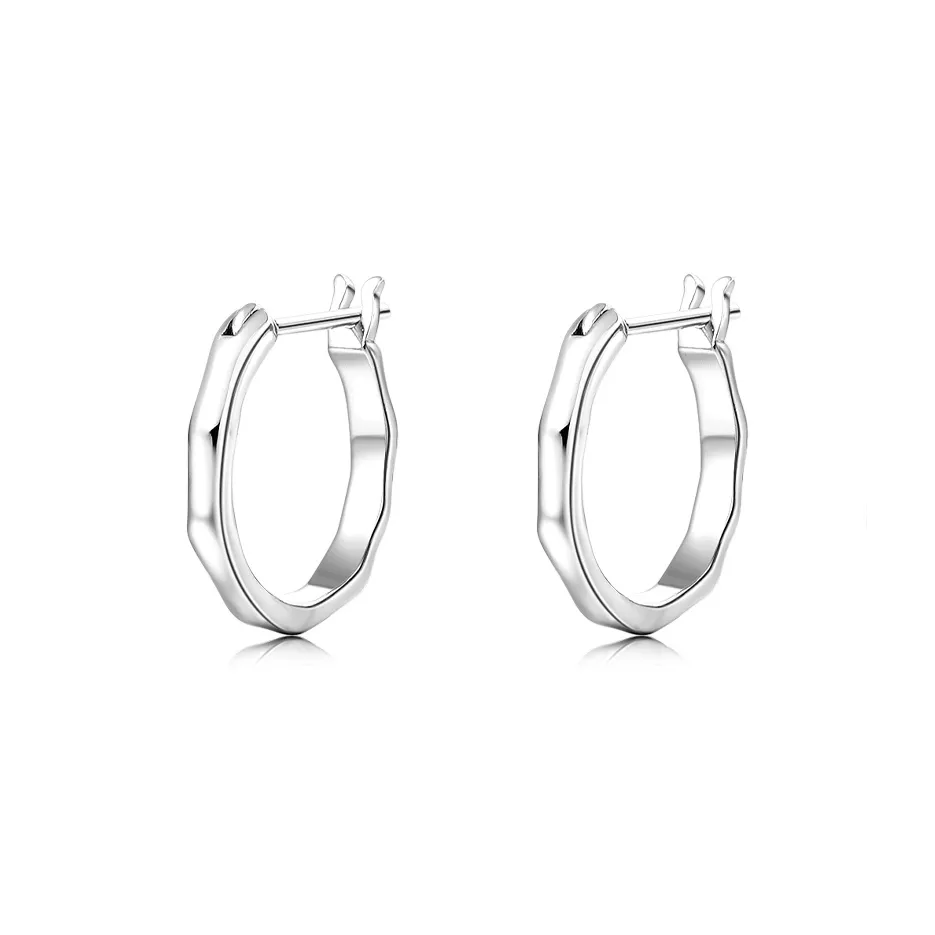 EAR PARTNER Серьги-гвоздики из серебра 925 пробы женские