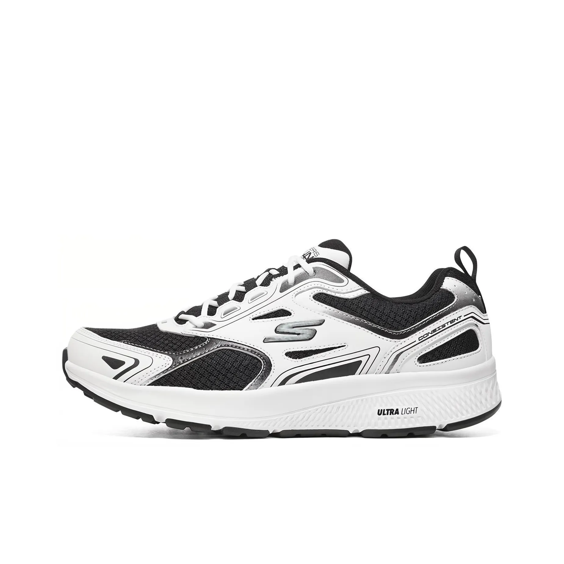 Skechers Go Run Consistent 'Black Silver'