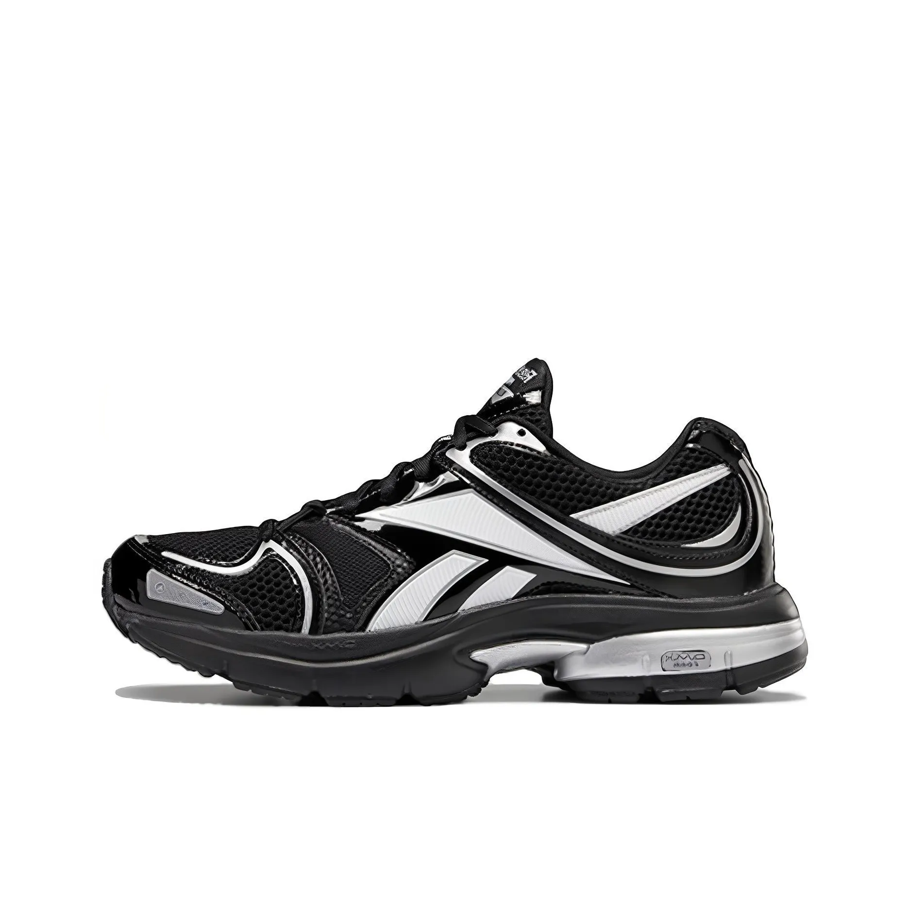 Reebok Premier Road Plus 6 Black Silver Metallic