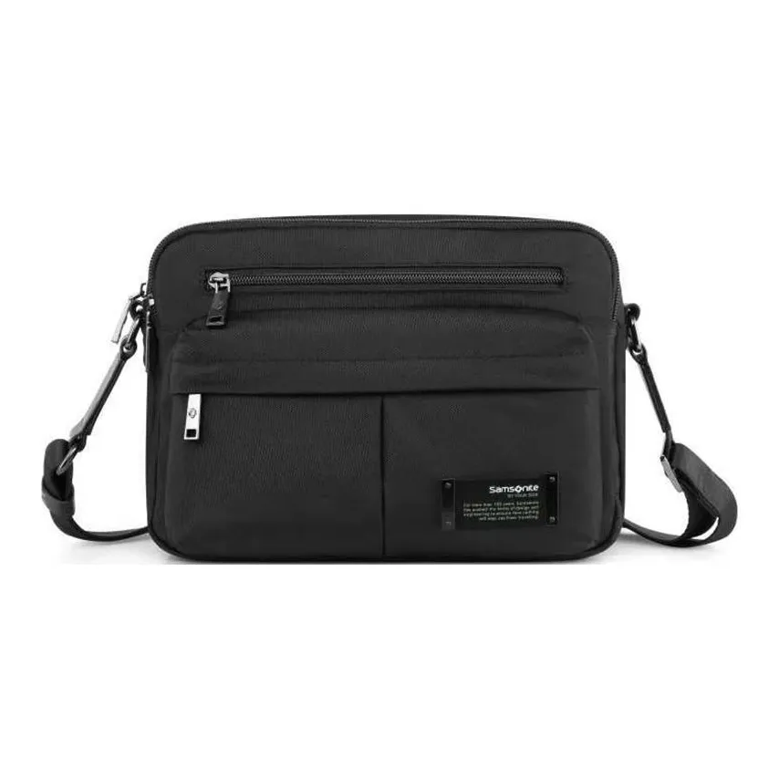 SAMSONITE Fabric Messenger Bag Crossbody Bag Shoulder Bag Men's Black