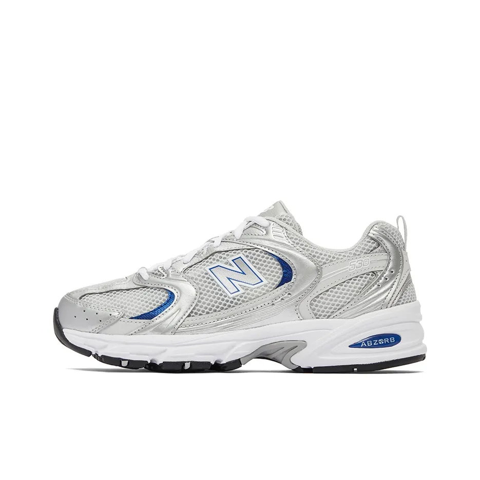 New Balance 530 Light Grey Silver Blue