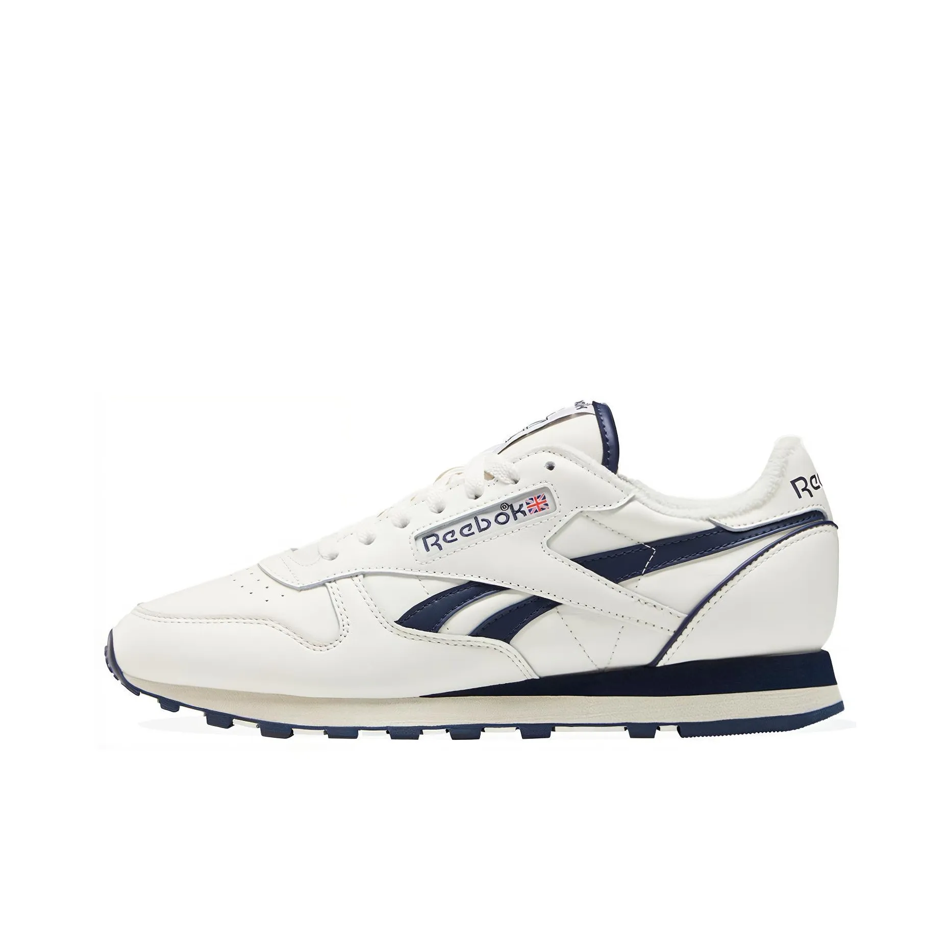 Reebok Classic Leather Running Shoes Unisex Low Top White