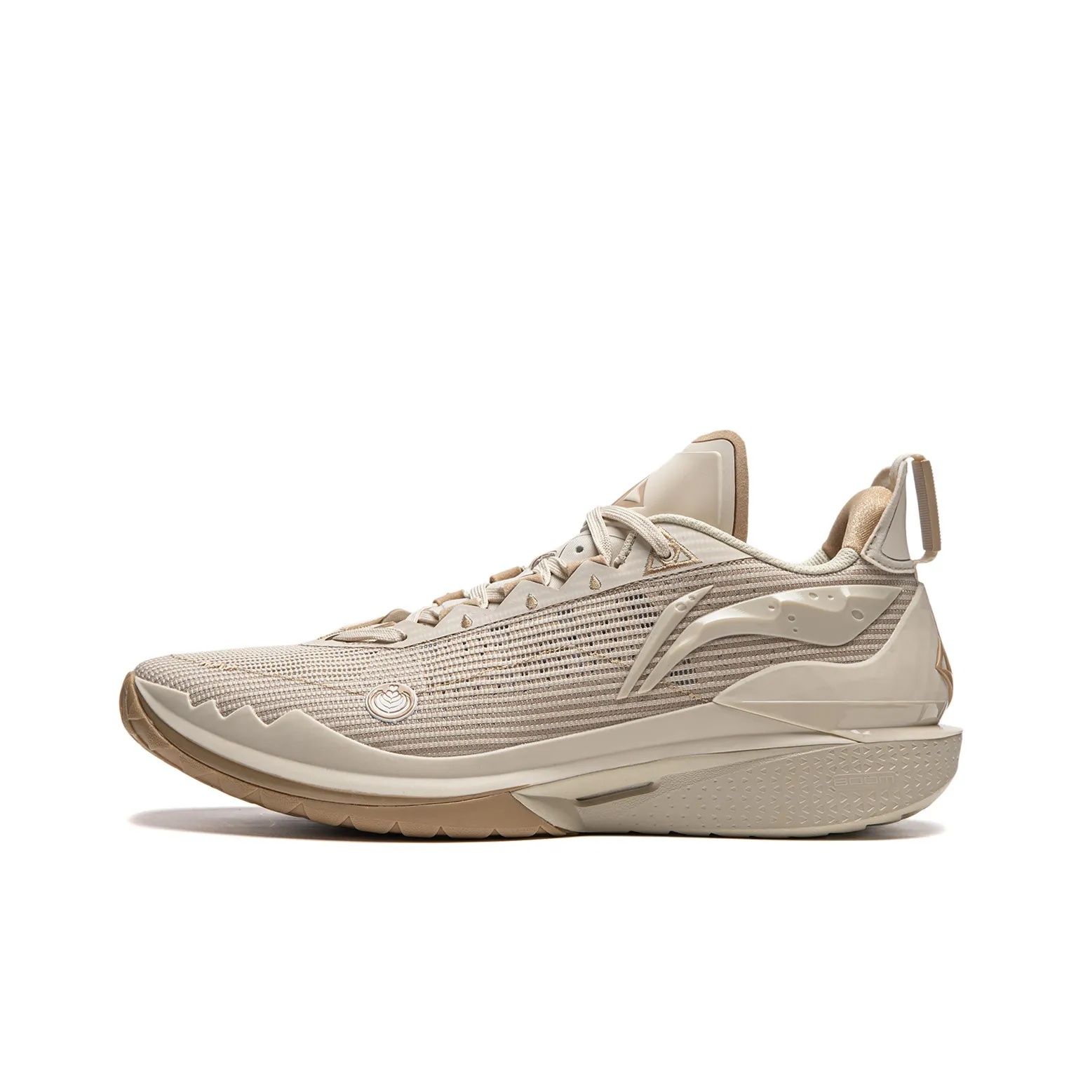 LiNing JB2 Latte Jimmy Butler JIMMY BUTLER 2 Cushioning Wear Resistant Low Top Basketball Shoes Men's Dusty Khaki