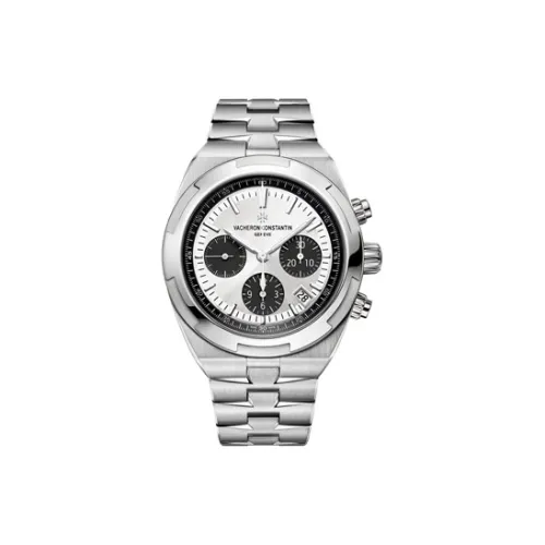 Vacheron Constantin Автоматический Механический Movement Мужские Часы Longitudinal и Lateral Collection OVERSEAS, 42,5 мм, Серебряные