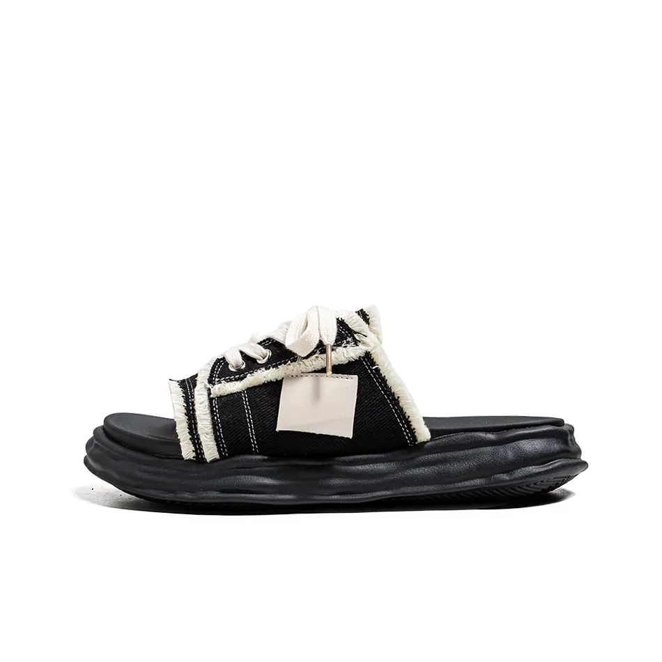 Lady's House Fringe Slide Slipper Men's