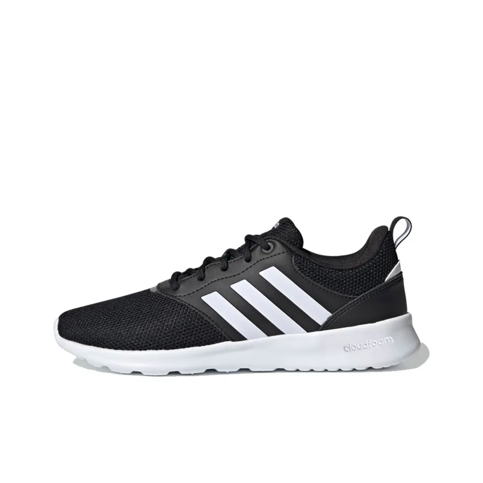 Adidas Qt Racer 2.0 Black White Women's