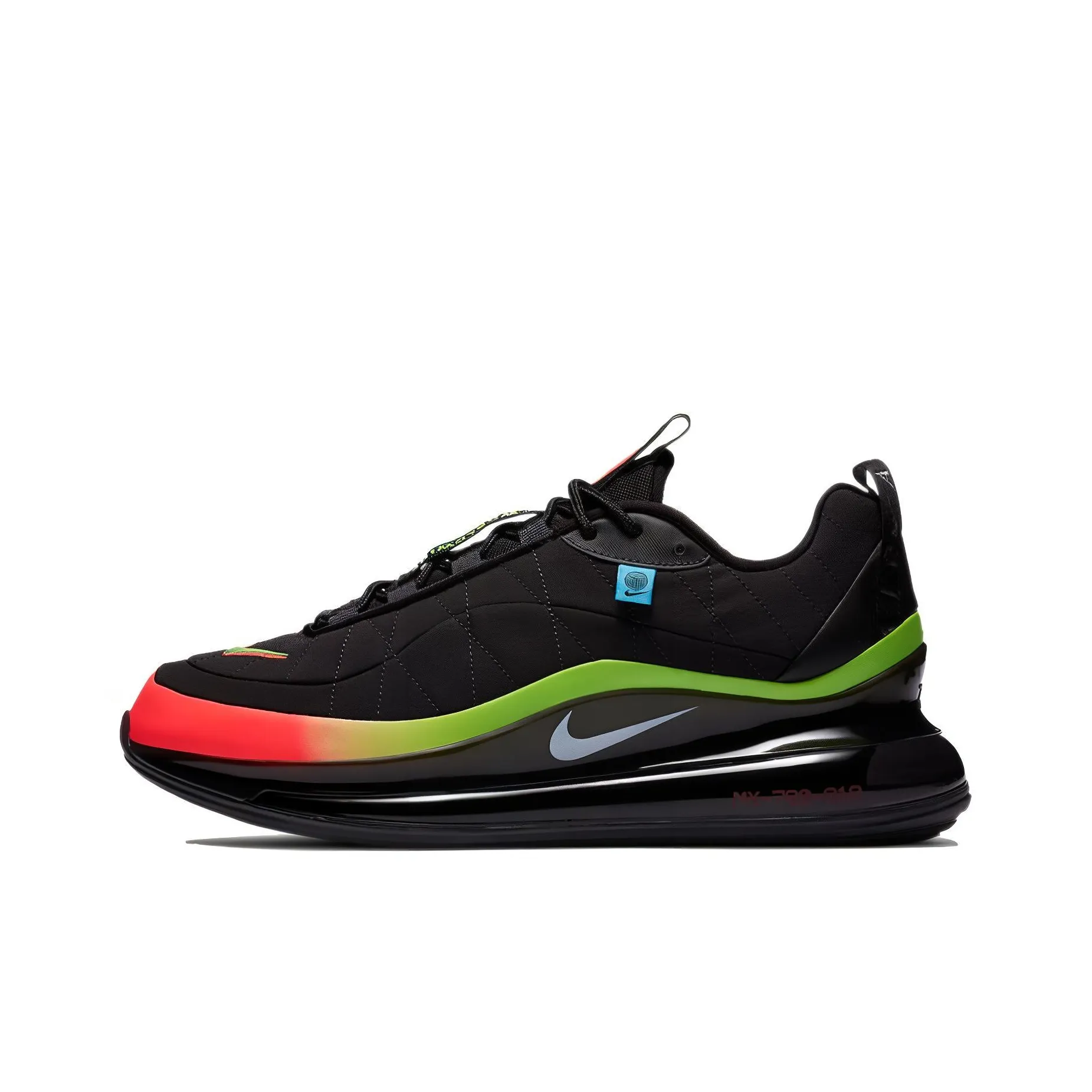 Nike Air Max 720 Worldwide Low Топ Повседневная обувь Мужская Черный Красный Зеленый