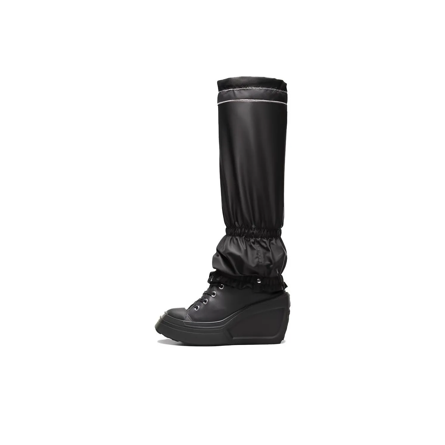 Converse Chuck Taylor All Star 70 De Luxe Wedge Martine Ali Black Women's