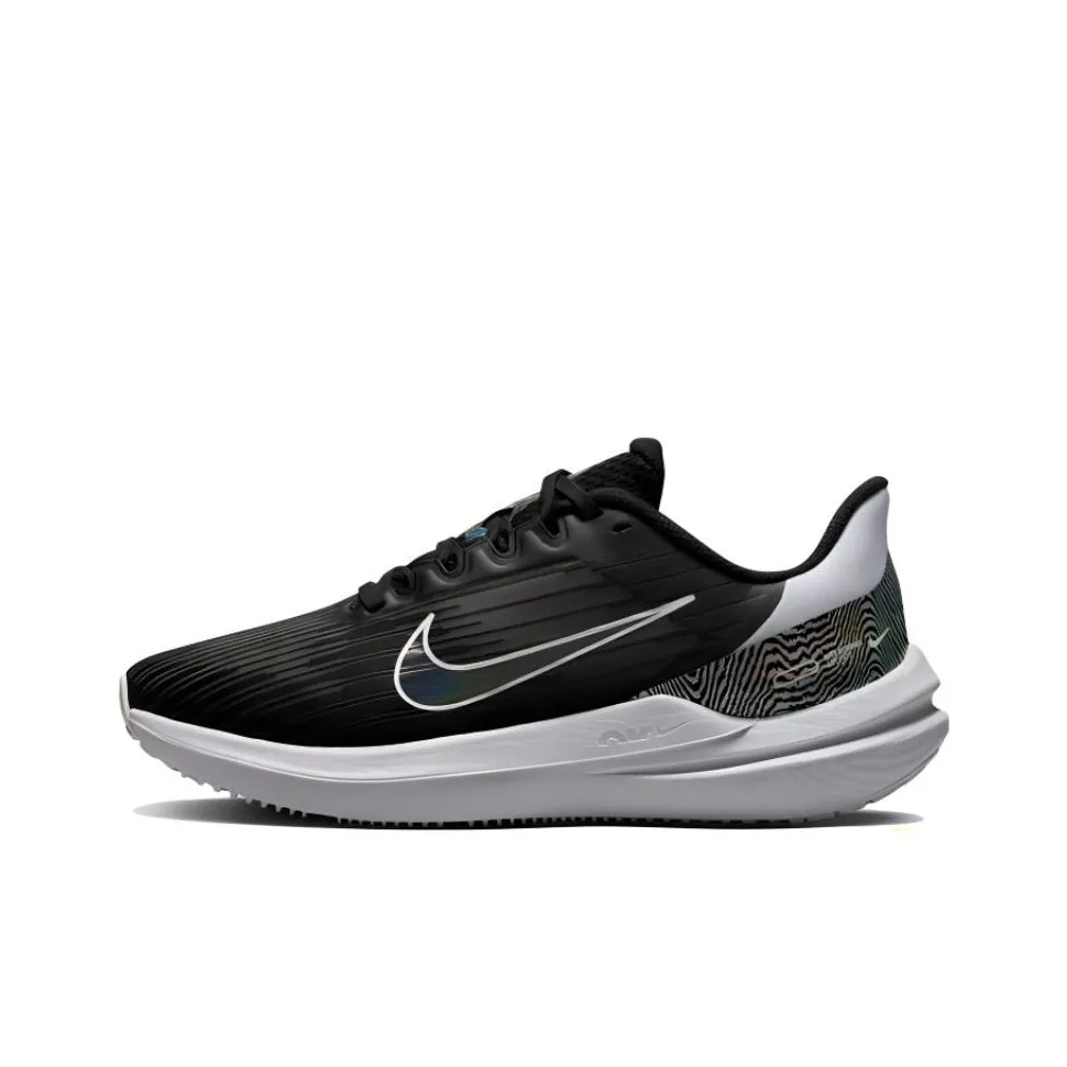 Nike Winflo 9 Running Shoes Women's Low Top Black/White
