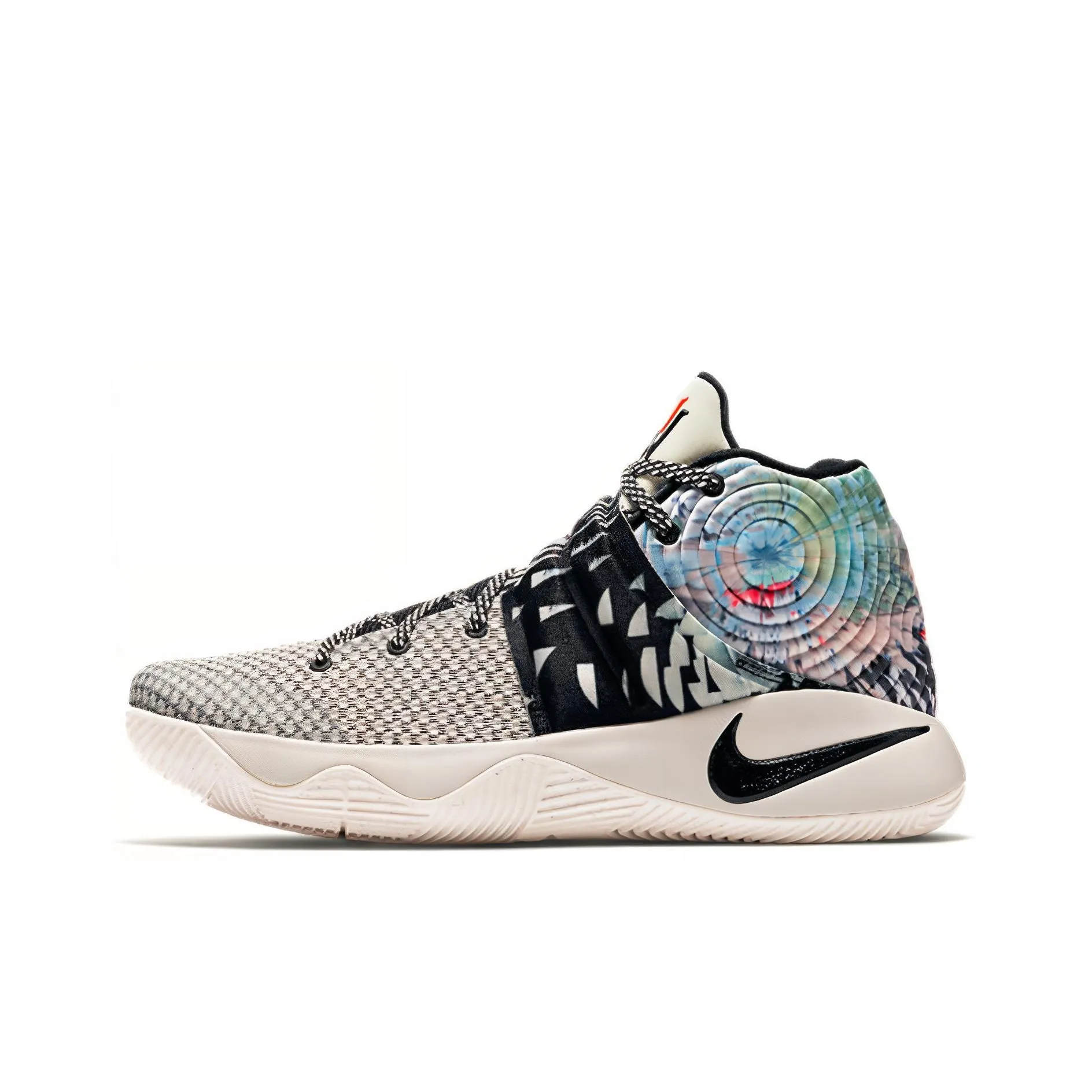 Nike Kyrie 2 Effect Shock Absorbers Slip-Resistant MID Баскетбольные кроссовки Мужские Азиатская версия