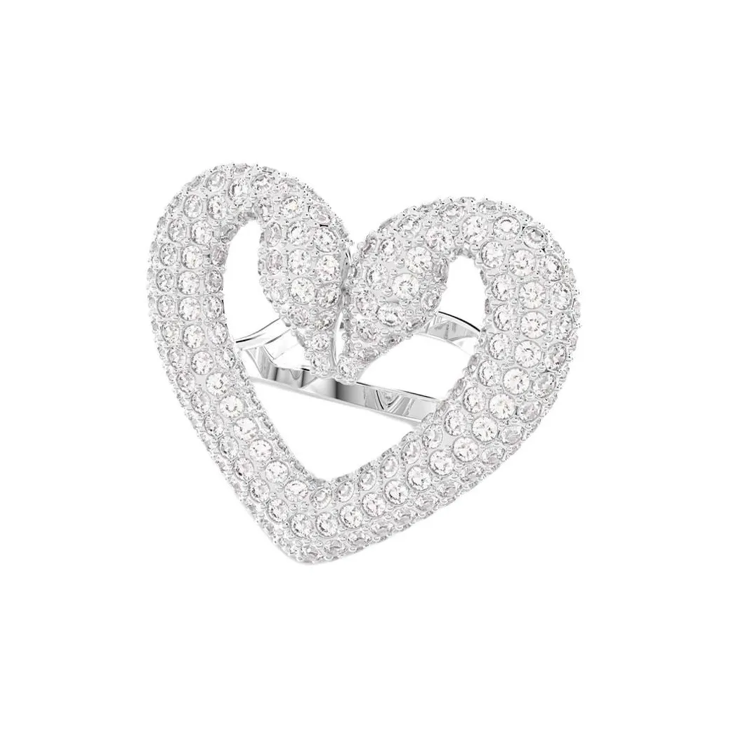 Кольца Crystal Swarovski Женские Серебряные