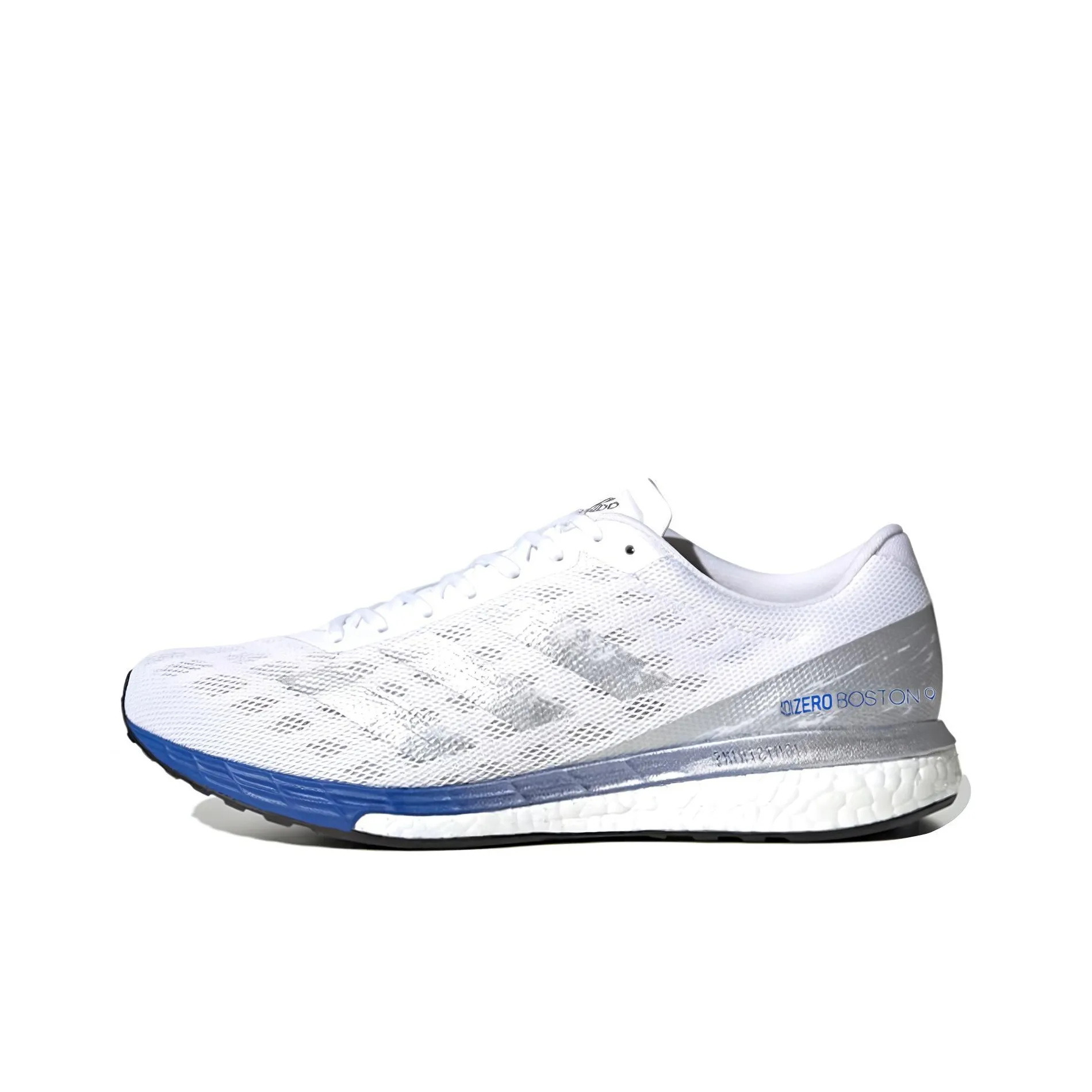 Adizero Boston Adidas 9 'Silver Metallic Royal Blue'