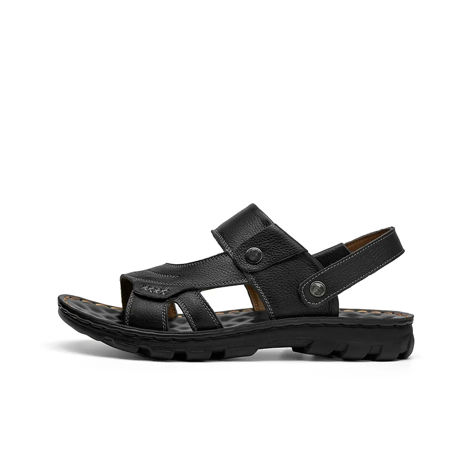 MEXICAN Beach Sandals Men's Black/Brown
