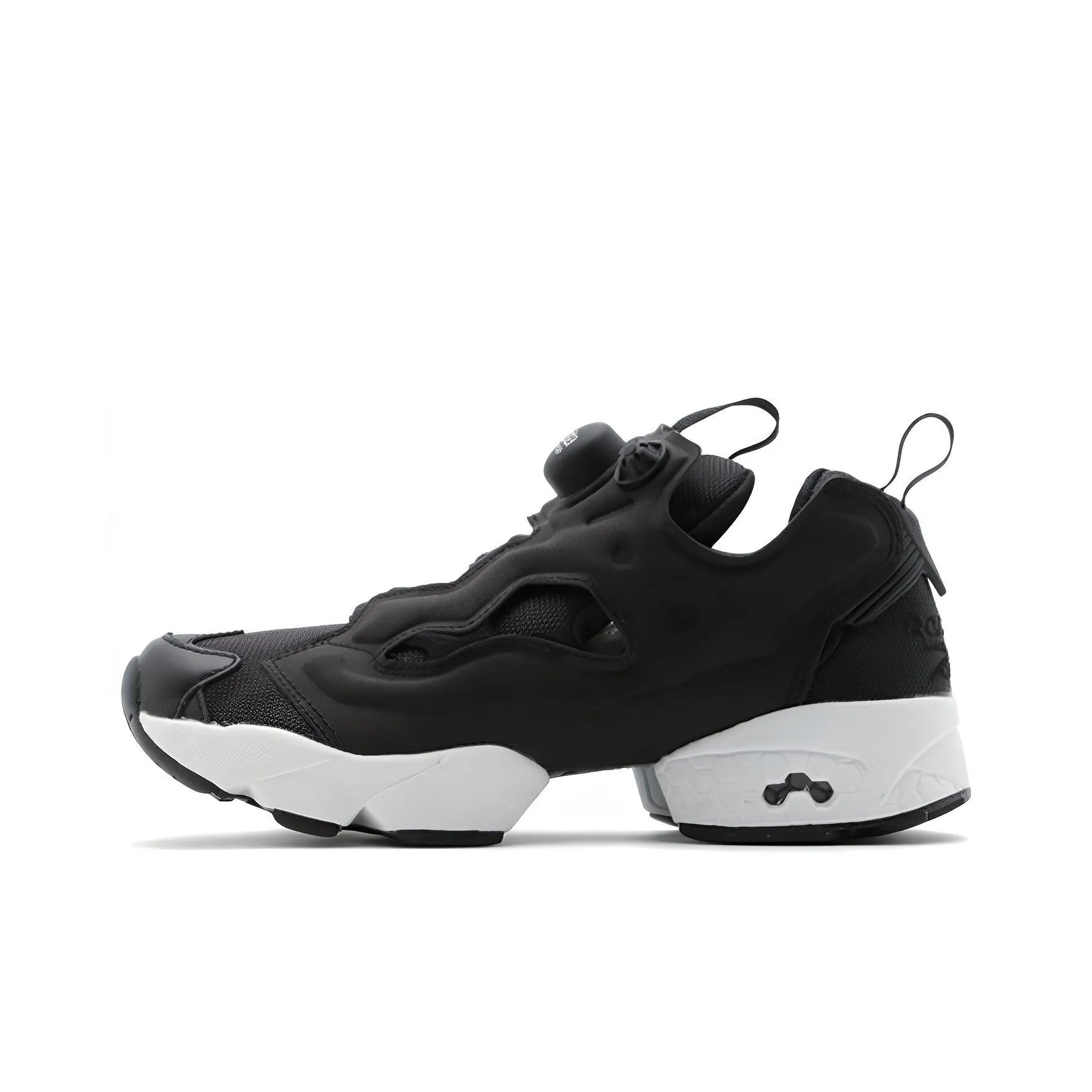 Reebok Instapump Fury Амортизация Легкий Низкий Топ Повседневная Обувь Унисекс Черный Белый
