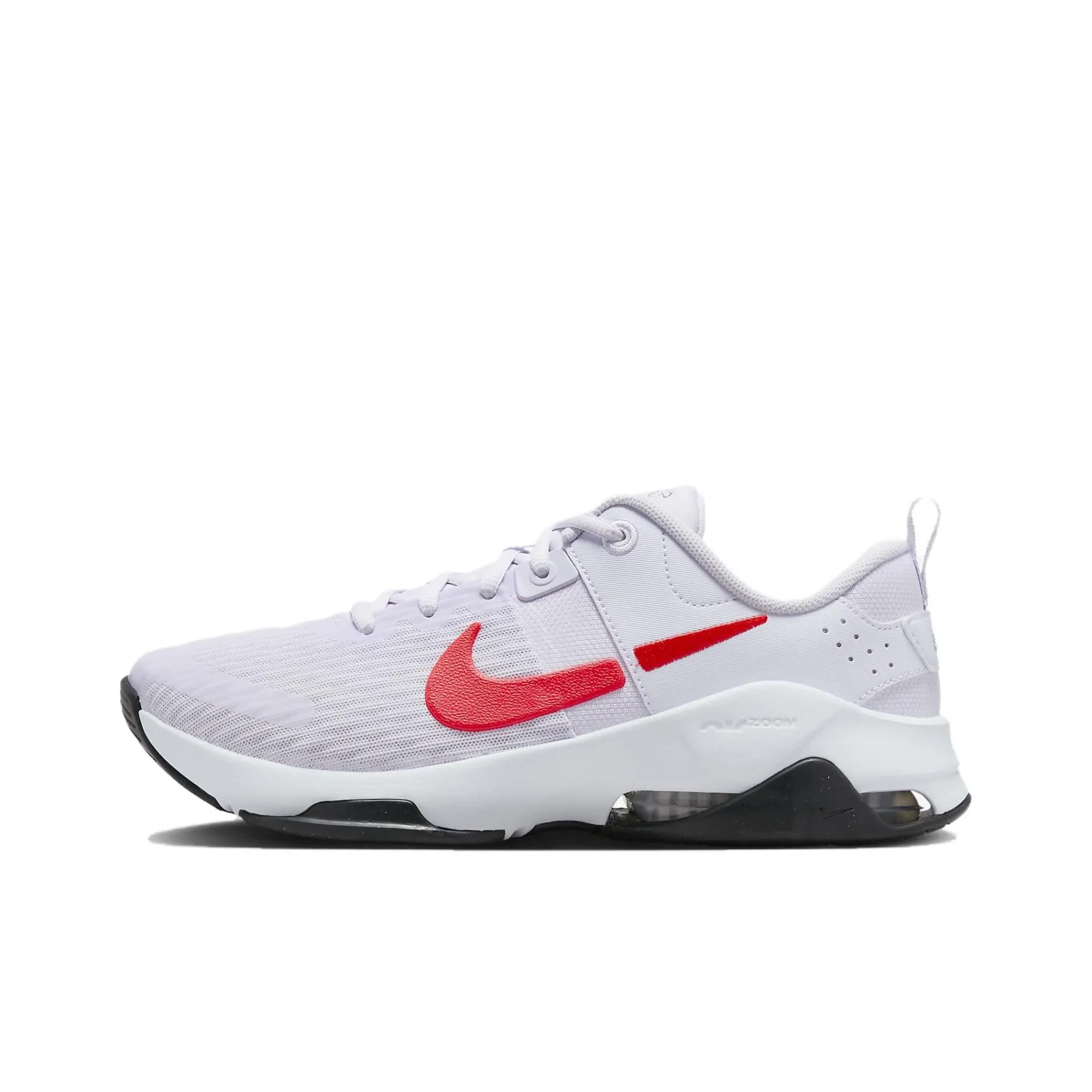 Nike Zoom Bella 6 Амортизация Износостойкие Низкие Кроссовки для тренировок Женские Белые Красные