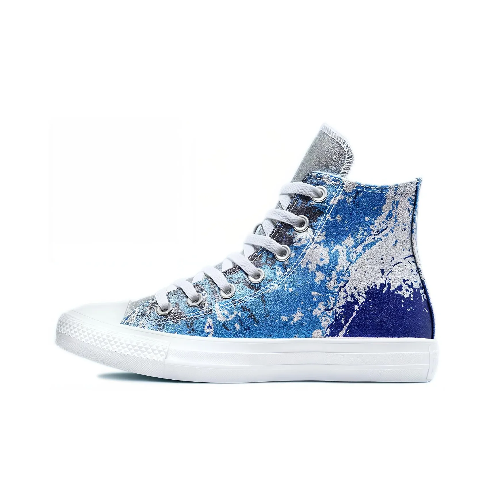 Converse Women's Chuck Taylor All Star High 'Hybrid Shine   Gradient Blue' Women's