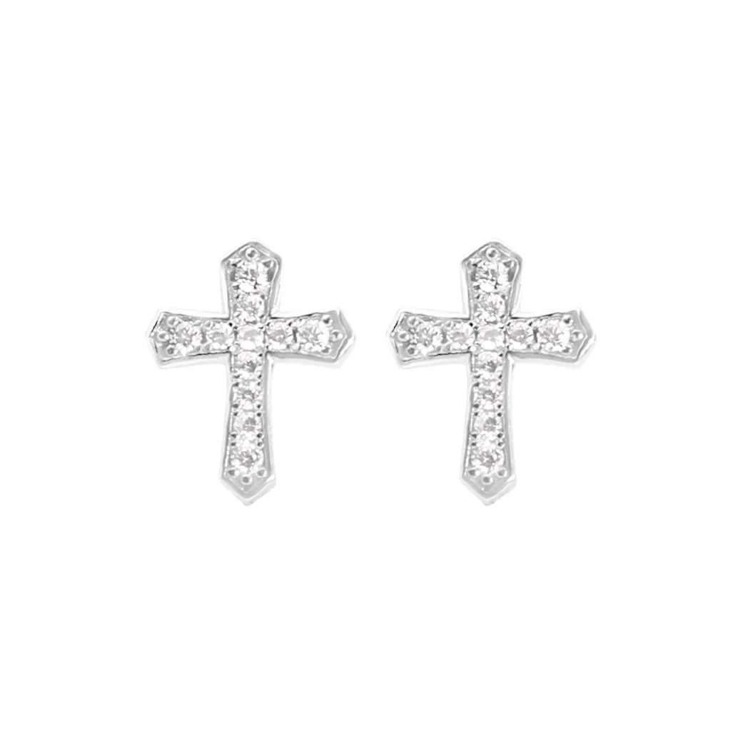 MIDNIGHT MOMENT Сплав с Серьги с цирконием Унисекс