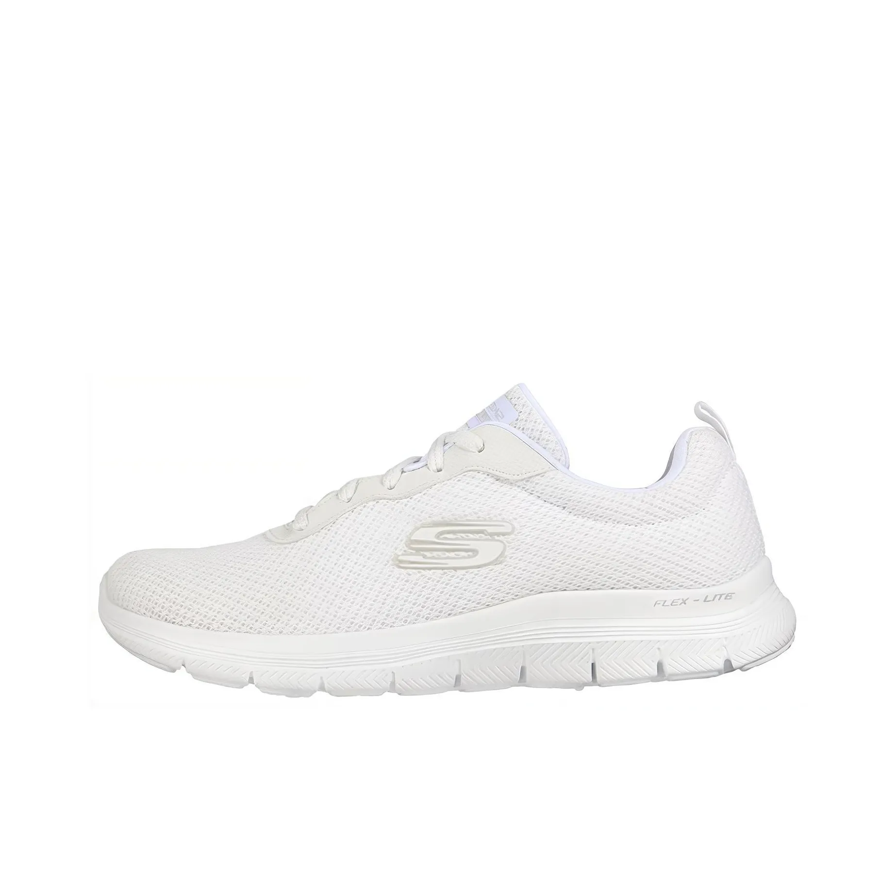 Skechers Flex Appeal 4.0 Low Top Casual Shoes Women's White