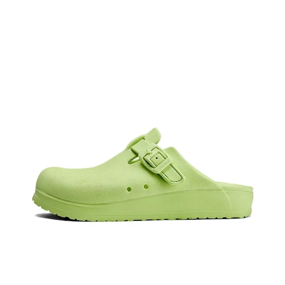 Skechers Wrap toe Slippers Women's Green