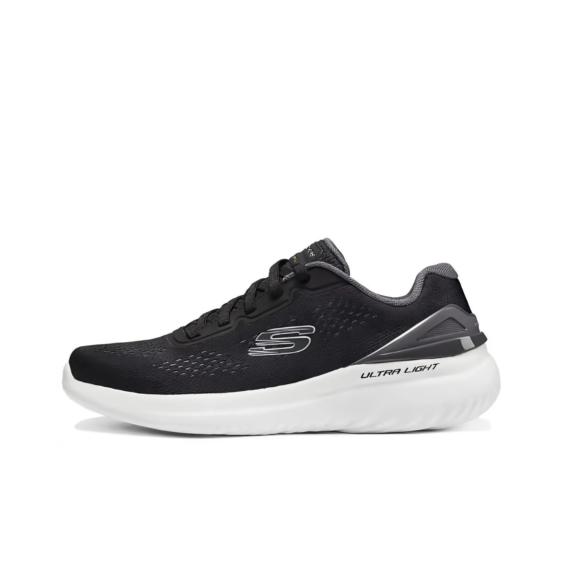 Skechers Bounder 2.0 Lace Up Running Shoes 'Black'