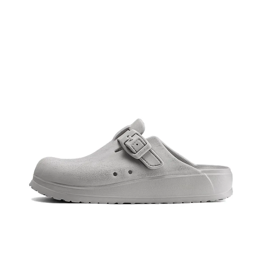 Skechers EVA Closed Toe Slippers Women's Gray