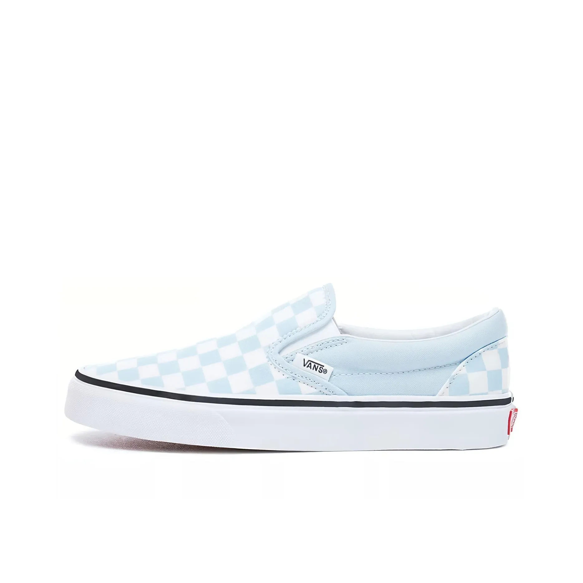 Slip On Classic Vans 'Baby Blue Checkerboard'