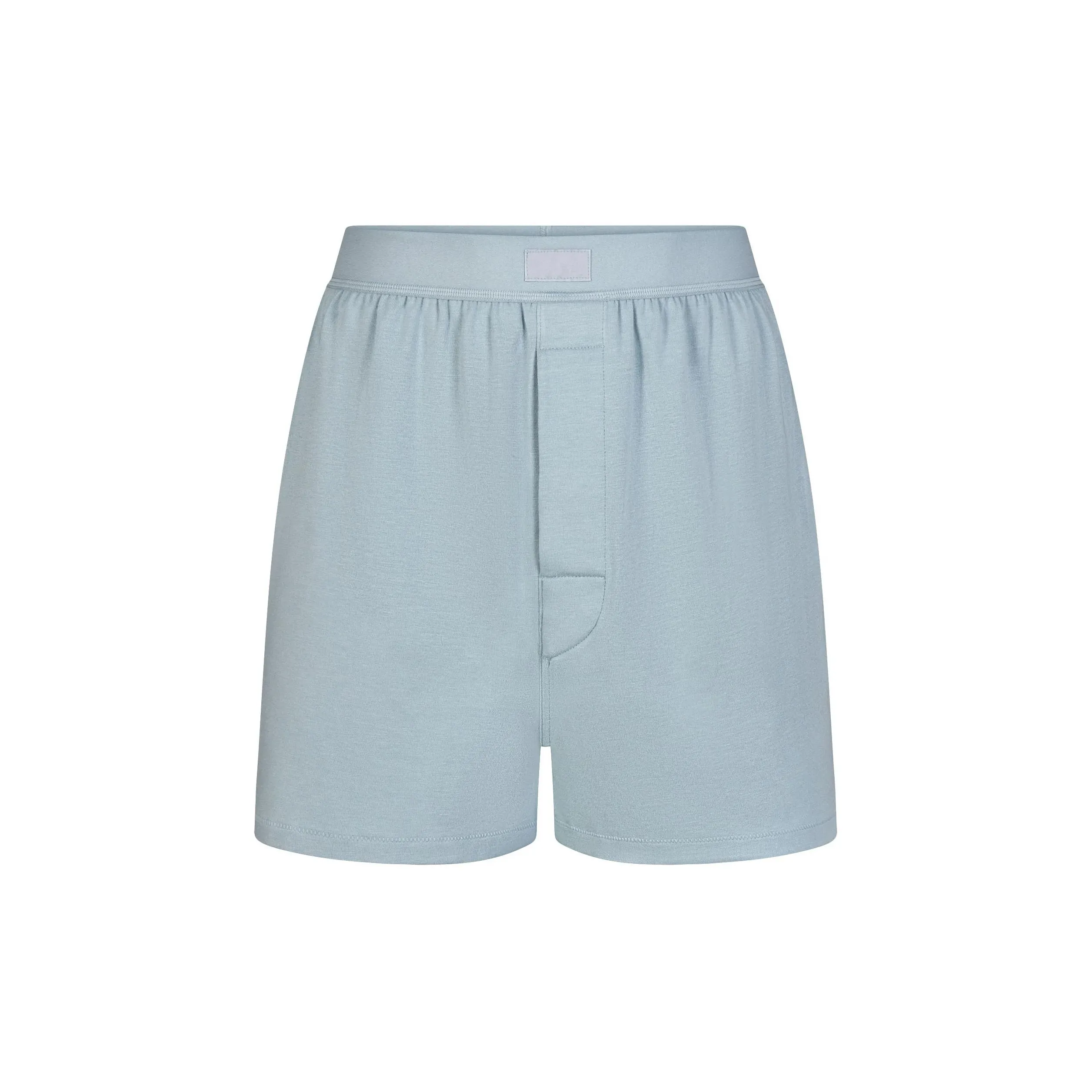 SKIMS BOYFRIEND LOOSE BOXER Casual Shorts Women's DENIM/Denim
