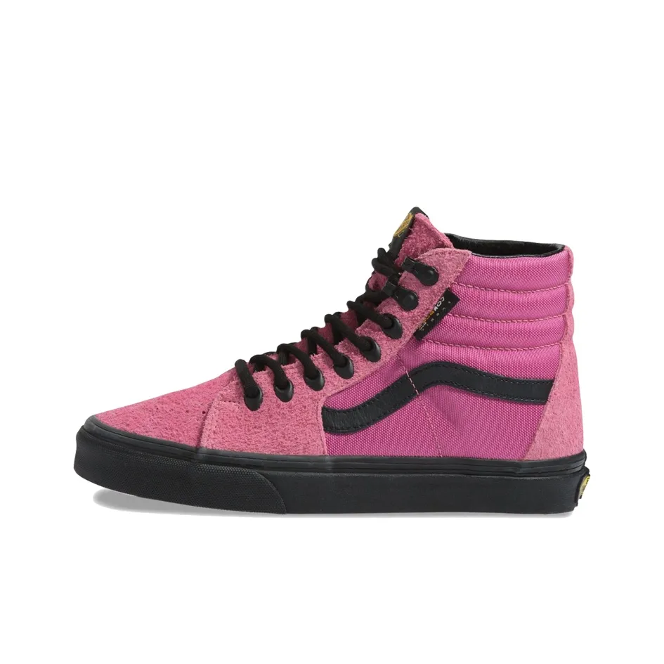 VANS SK8 Cordura Высокие Кроссовки для Скейтбординга Унисекс Черный Фиолетовый