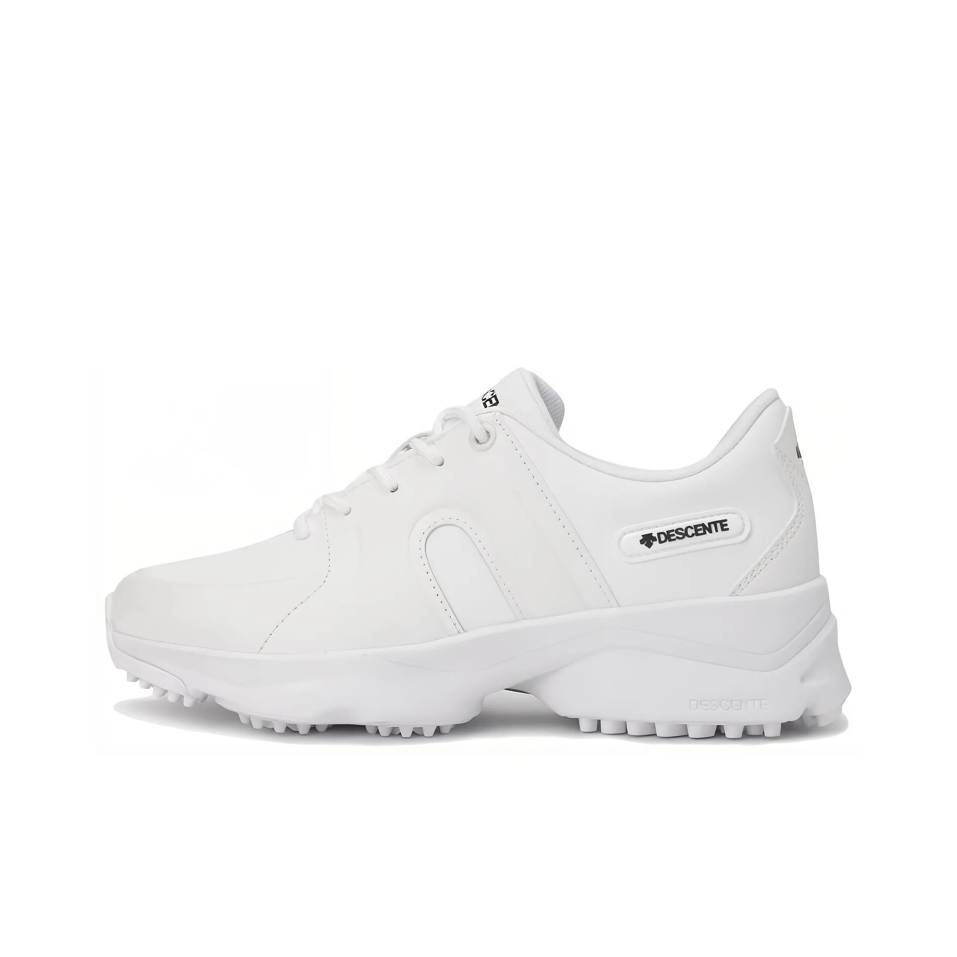 DESCENTE GOLF Cushioning Wear-Resistant Low-Top Casual Shoes Women's White