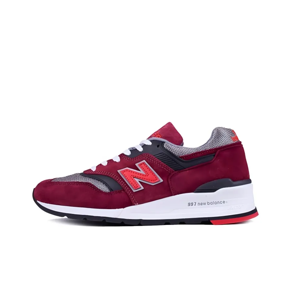 New Balance 997 Made In Usa Burgundy