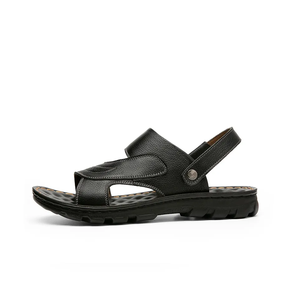 MEXICAN Beach Sandals Men's Black/Brown