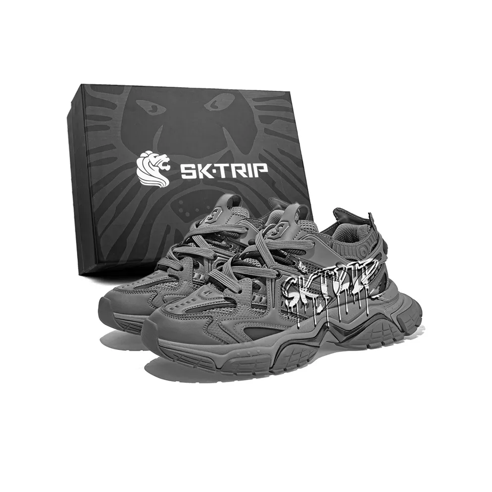 SK.TRIP Crossbow series Толстая подошва Низкий топ Унисекс