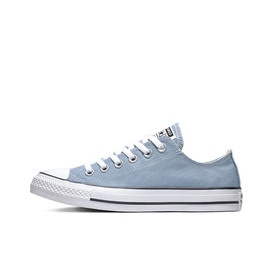Converse Chuck Taylor All Star Износостойкий Wa Легкий Низкий Топ Кеды Унисекс Light Синий