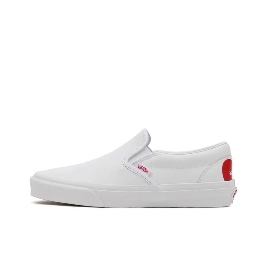 Vans Slip on 'White Valentine's Day'